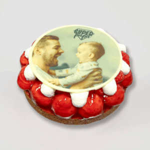 SLOFTAARTJE MET FOTO VADERDAG